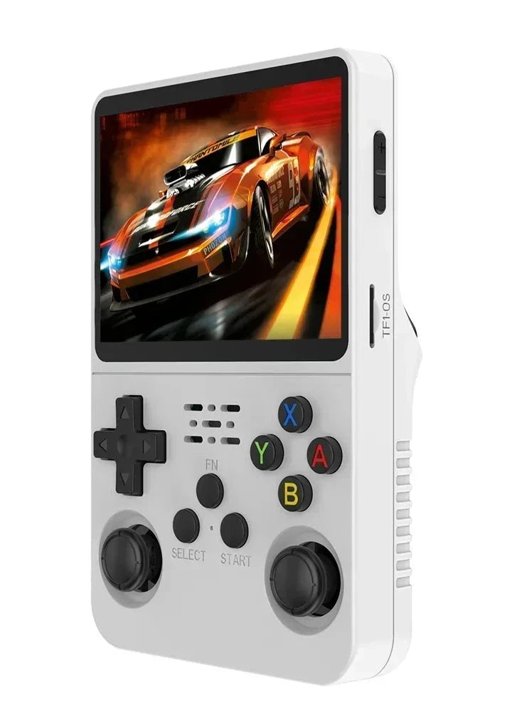 R36S - Consola Portátil R36S - Ecrã IPS 3,5, Jogos incluídos, 64GB Expansível R36S - Consola Portátil R36S - Ecrã IPS 3,5, Jogos incluídos, 64GB Expansível